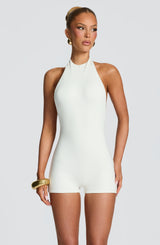 Oden Playsuit - White