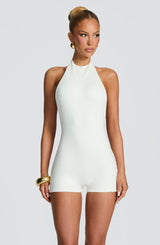 Oden Playsuit - White
