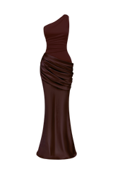 Sadona Maxi Dress - Plum Brown