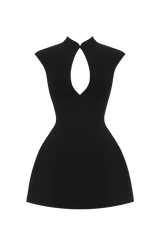 Sakura Mini Dress - Black