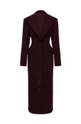 Ursula Coat - Plum