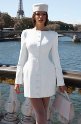 Azzurra Mini Dress - Ivory