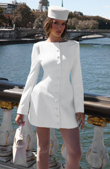 Azzurra Mini Dress - Ivory