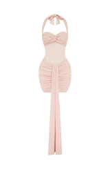Vixen Mini Dress - Soft Blush
