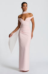 Abigail Maxi Dress - Blush Dress Babyboo Fashion Premium Exclusive Design