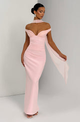 Abigail Maxi Dress - Blush Dress Babyboo Fashion Premium Exclusive Design