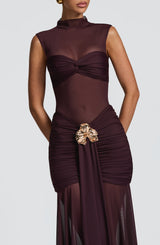 Adina Top - Plum Tops Babyboo Fashion Premium Exclusive Design