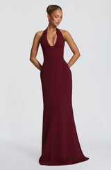 Adora Maxi Dress - Cherry Lacquer Dress Babyboo Fashion Premium Exclusive Design