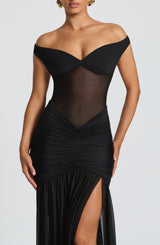 Alaia Maxi Dress - Black Dress Babyboo Fashion Premium Exclusive Design