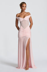 Alaia Maxi Dress - Blush Dress Babyboo Fashion Premium Exclusive Design