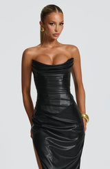 Alba Maxi Dress - Black Dress Babyboo Fashion Premium Exclusive Design