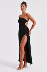 Alecia Maxi Dress - Black Dress Babyboo Fashion Premium Exclusive Design