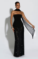 Allaire Maxi Skirt - Black Skirt XS Babyboo Fashion Premium Exclusive Design