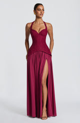 Almira Maxi Dress - Mulberry Dress Babyboo Fashion Premium Exclusive Design