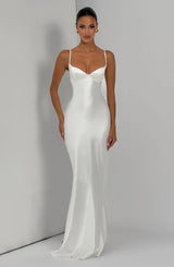 Amorette Maxi Dress - Ivory Dress Babyboo Fashion Premium Exclusive Design