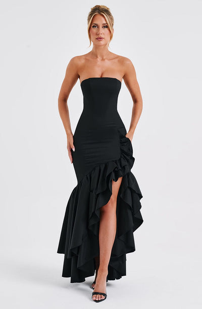 Angelina Maxi Dress - Black - View 6 | Shop Formal Dress