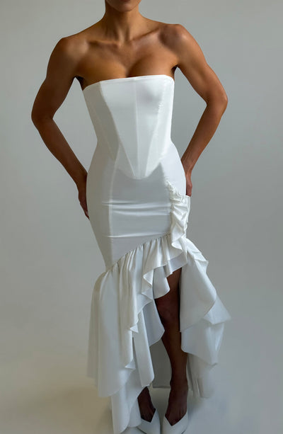 Collective Dress - Angelina Maxi Dress - Ivory image 2