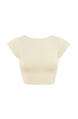 Anika Top - Cream Tops Babyboo Fashion Premium Exclusive Design