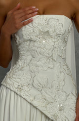 Anneliese Maxi Dress - Ivory Dress Babyboo Fashion Premium Exclusive Design