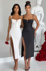 Ardelle Midi Dress - Ivory Dress Babyboo Fashion Premium Exclusive Design