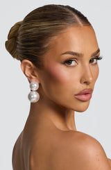 Aria Earrings - Pearl Accessories ONE SIZE Babyboo Fashion Premium Exclusive Design