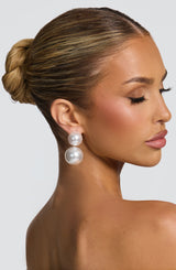 Aria Earrings - Pearl Accessories ONE SIZE Babyboo Fashion Premium Exclusive Design