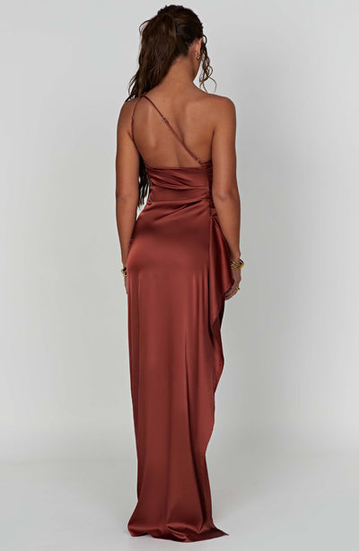 Collective Dress - Ariel Maxi Dress - Rust image 1