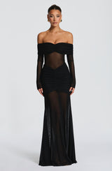 Arlena Maxi Dress - Black Dress XS Babyboo Fashion Premium Exclusive Design