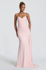 Ashika Maxi Dress - Blush Dress Babyboo Fashion Premium Exclusive Design