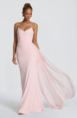 Ashika Maxi Dress - Blush Dress Babyboo Fashion Premium Exclusive Design