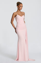 Ashika Maxi Dress - Blush Dress Babyboo Fashion Premium Exclusive Design