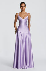 Asterin Maxi Dress - Lilac Dress Babyboo Fashion Premium Exclusive Design