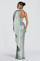 Avendra Maxi Dress - Sage Dress Babyboo Fashion Premium Exclusive Design