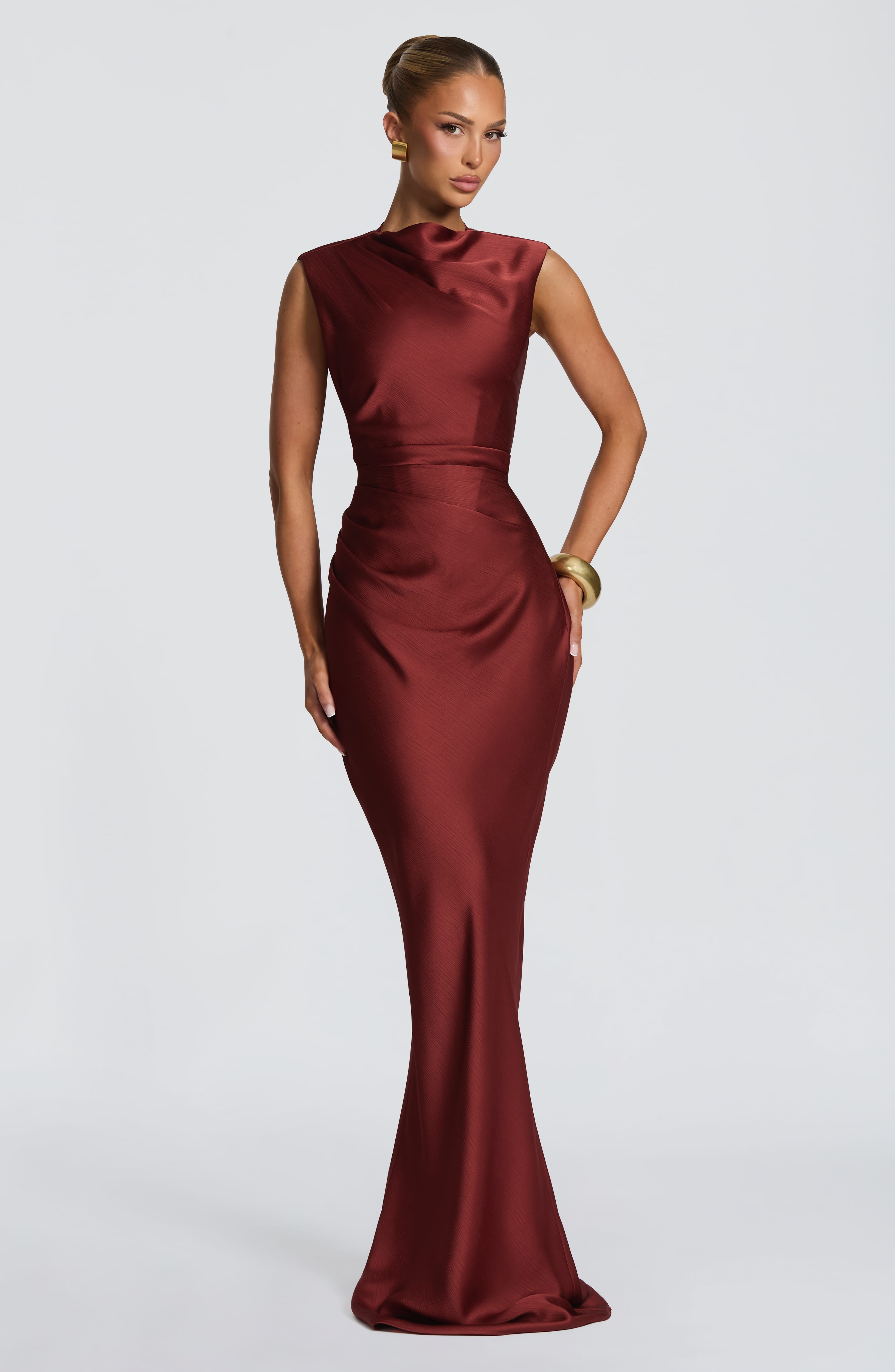 avielle silk dress Reformation Avielle Silk Halter Dress