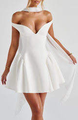 Ayla Scarf - Ivory Accessories ONE SIZE Babyboo Fashion Premium Exclusive Design