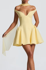 Ayla Scarf - Lemon Accessories ONE SIZE Babyboo Fashion Premium Exclusive Design