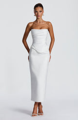Azolla Corset - Ivory Tops Babyboo Fashion Premium Exclusive Design