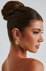 Azra Earrings - Gold Accessories ONE SIZE Babyboo Fashion Premium Exclusive Design