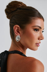 Azra Earrings - Silver Accessories ONE SIZE Babyboo Fashion Premium Exclusive Design