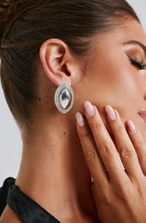 Azra Earrings - Silver Accessories ONE SIZE Babyboo Fashion Premium Exclusive Design