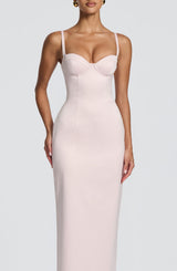 Bennett Maxi Dress - Blush Dress Babyboo Fashion Premium Exclusive Design