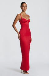 Bennett Maxi Dress - Red Dress Babyboo Fashion Premium Exclusive Design
