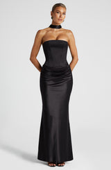 Bernadette Maxi Skirt - Black Skirt Babyboo Fashion Premium Exclusive Design