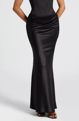 Bernadette Maxi Skirt - Black Skirt Babyboo Fashion Premium Exclusive Design