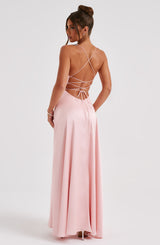 Bethany Maxi Dress - Blush Dress Babyboo Fashion Premium Exclusive Design