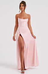 Bethany Maxi Dress - Blush Dress Babyboo Fashion Premium Exclusive Design