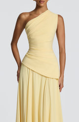 Bianca Maxi Dress - Lemon Dress Babyboo Fashion Premium Exclusive Design