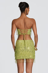 Blaise Top - Olive Tops Babyboo Fashion Premium Exclusive Design