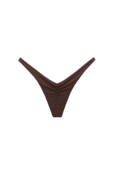 Brianna Bikini Bottom - Plum Brown