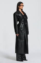 Bridget Trench Coat - Black Jacket Babyboo Fashion Premium Exclusive Design
